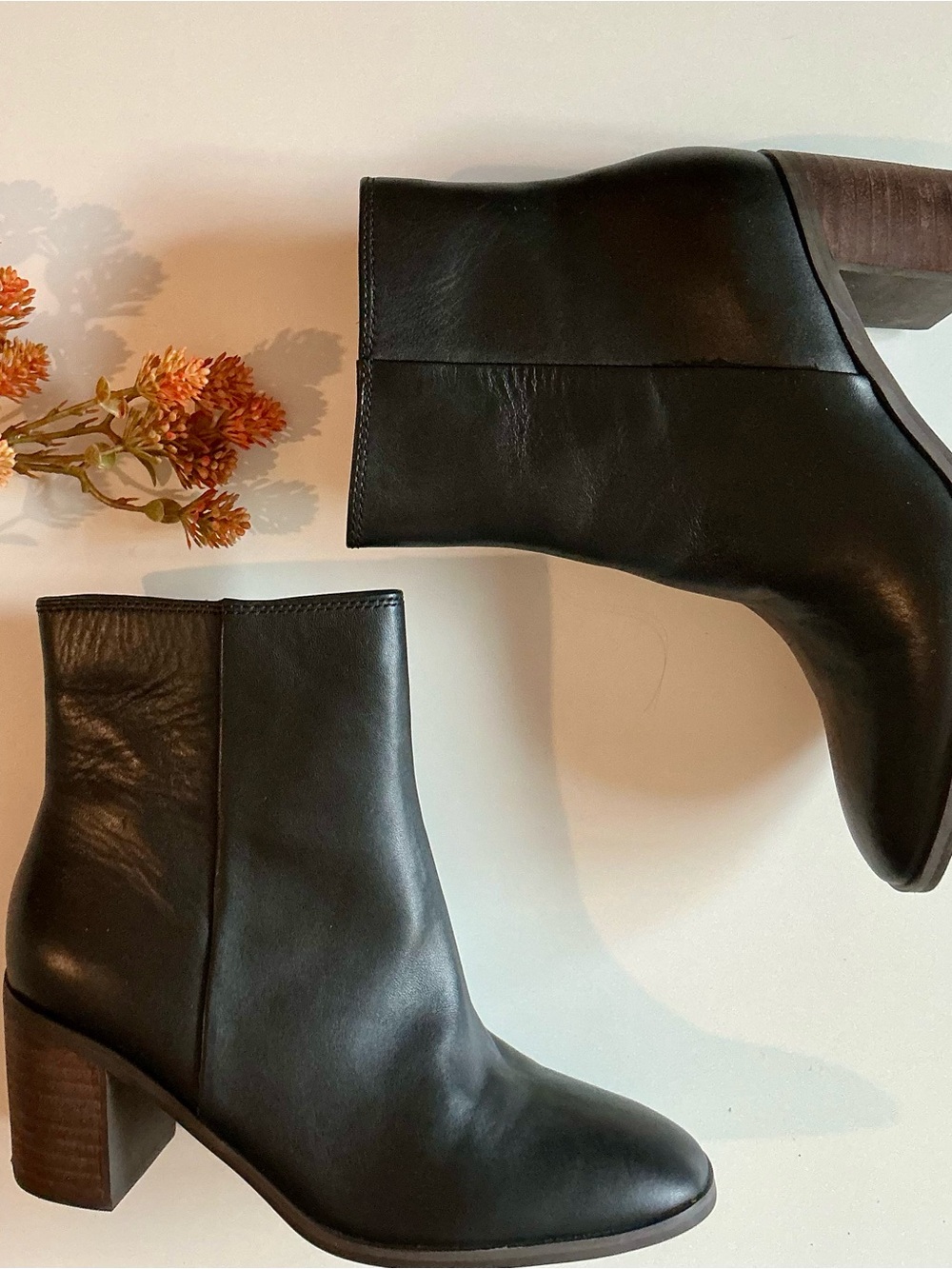Lucky Brand Rylah Leather Boots Sz 8.5